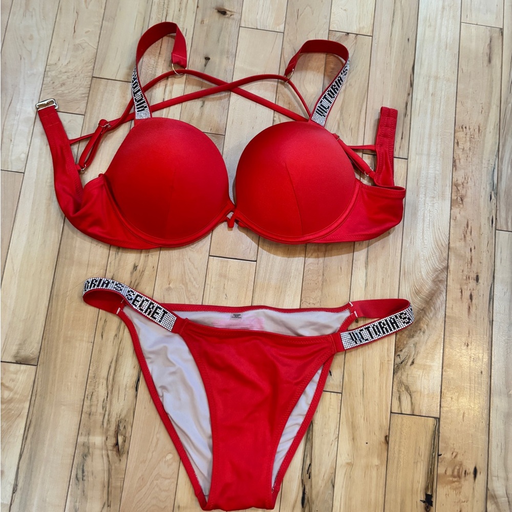 Victoria's Secret Fiery Red Bikini
